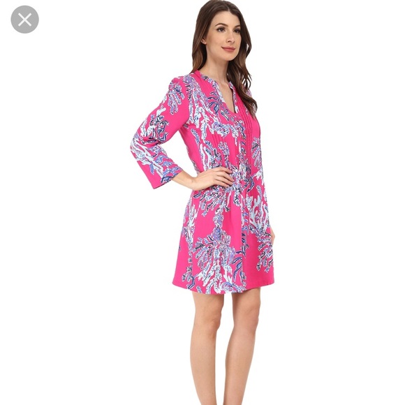 Lilly Pulitzer Dresses & Skirts - EUC Lilly Pulitzer Dress - Capri Pink Samba